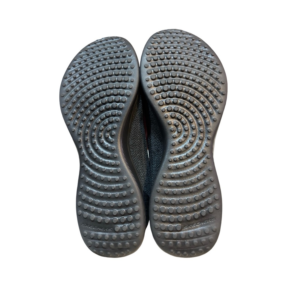Skechers Air-Cooled Memory Foam Flat Shoes Black BBK –‎ Size 8.5 - Picture 8 of 12